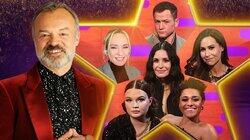 Courteney Cox, Taron Egerton, Minnie Driver, Uma Thurman, Ariana DeBose, Lola Young Courteney Cox, Taron Egerton, Minnie Driver, Uma Thurman, Ariana DeBose, Lola Young