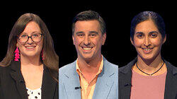 Emily Fiasco Vs. Mark Primiano Vs. Anjali Bhat, Show # 8619. Emily Fiasco Vs. Mark Primiano Vs. Anjali Bhat, Show # 8619.