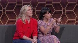 Constance Zimmer and Alison Sweeney vs. Tisha Campbell and Betsy Brandt Constance Zimmer and Alison Sweeney vs. Tisha Campbell and Betsy Brandt
