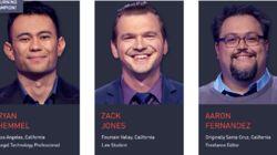 Ryan Hemmel Vs. Zack Jones Vs. Aaron Fernandez, show # 8224. Ryan Hemmel Vs. Zack Jones Vs. Aaron Fernandez, show # 8224.