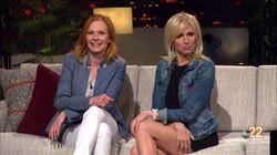 Debbie Gibson & Marg Helgenberger Debbie Gibson & Marg Helgenberger