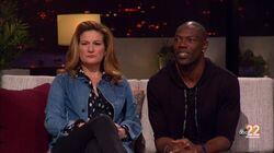 Ana Gasteyer & Terrell Owens Ana Gasteyer & Terrell Owens