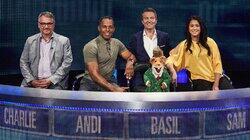 Sam Quek, Basil Brush, Andi Peters, Charlie Higson Sam Quek, Basil Brush, Andi Peters, Charlie Higson