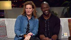 Ana Gasteyer & Terrell Owens Ana Gasteyer & Terrell Owens