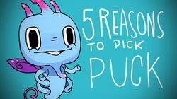 5 REASONS TO PICK PUCK 5 REASONS TO PICK PUCK