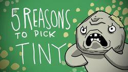 5 REASONS TO PICK TINY 5 REASONS TO PICK TINY