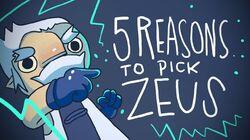 5 REASONS TO PICK ZEUS 5 REASONS TO PICK ZEUS