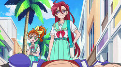 Here Comes My Senpai! Burn It Up! Cure Flamingo! Here Comes My Senpai! Burn It Up! Cure Flamingo!