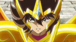 Overcome the God! Seiya's Cosmo! Overcome the God! Seiya's Cosmo!