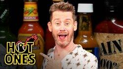 Macaulay Culkin Is Up for a Goof While Eating Spicy Wings Macaulay Culkin Is Up for a Goof While Eating Spicy Wings