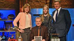 Katherine Ryan, Fiona Bruce, Ray Mears Katherine Ryan, Fiona Bruce, Ray Mears