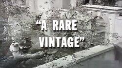 A Rare Vintage A Rare Vintage