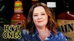 Melissa McCarthy Prepares For the Worst While Eating Spicy Wings Melissa McCarthy Prepares For the Worst While Eating Spicy Wings