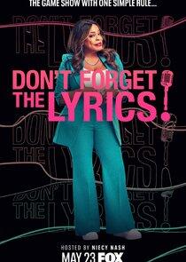 Don't Forget the Lyrics! - Season 1 Don't Forget the Lyrics! - Season 1