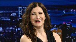 Kathryn Hahn, Jayson Tatum, Nore Davis Kathryn Hahn, Jayson Tatum, Nore Davis