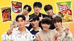 ATEEZ Break Down Their Favorite Snacks ATEEZ Break Down Their Favorite Snacks