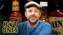 Jason Sudeikis Embraces Da Bomb While Eating Spicy Wings Jason Sudeikis Embraces Da Bomb While Eating Spicy Wings