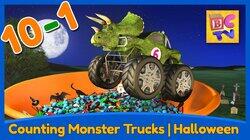 Counting Monster Trucks - Halloween Edition - Learn to Count Backwards from 10-1 for Kids Counting Monster Trucks - Halloween Edition - Learn to Count Backwards from 10-1 for Kids