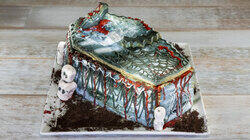 Day After Halloween and Ancient Coffin Day After Halloween and Ancient Coffin