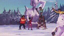 Demon's great slalom attack!! Demon's great slalom attack!!