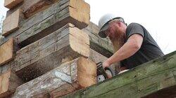 Barn Beam Log Cabin Experiment Barn Beam Log Cabin Experiment