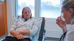 Skadet under «dødsing»