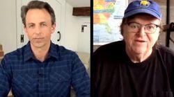 Michael Moore, Bel Powley Michael Moore, Bel Powley